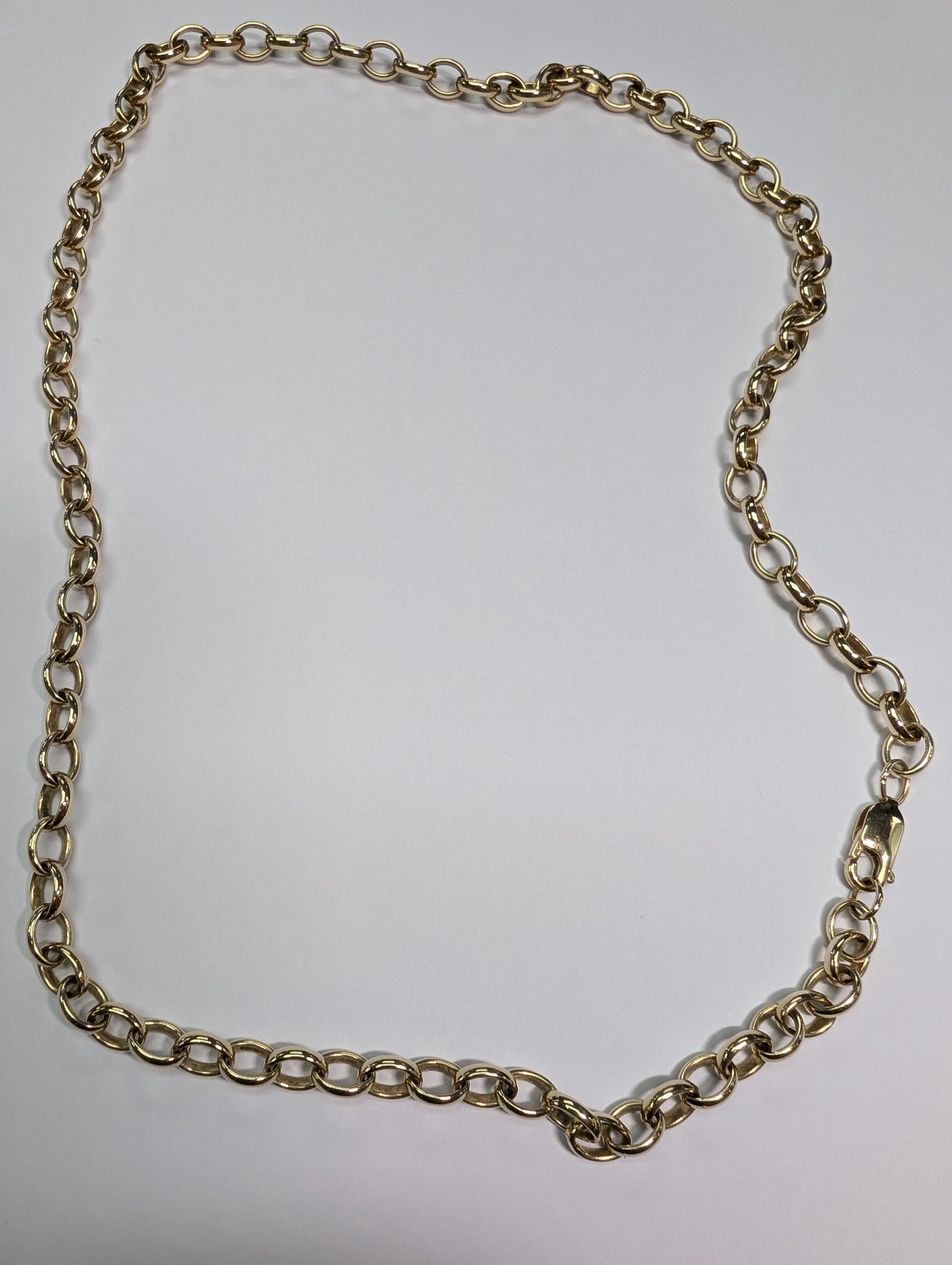 9ct Gold Belcher Chain