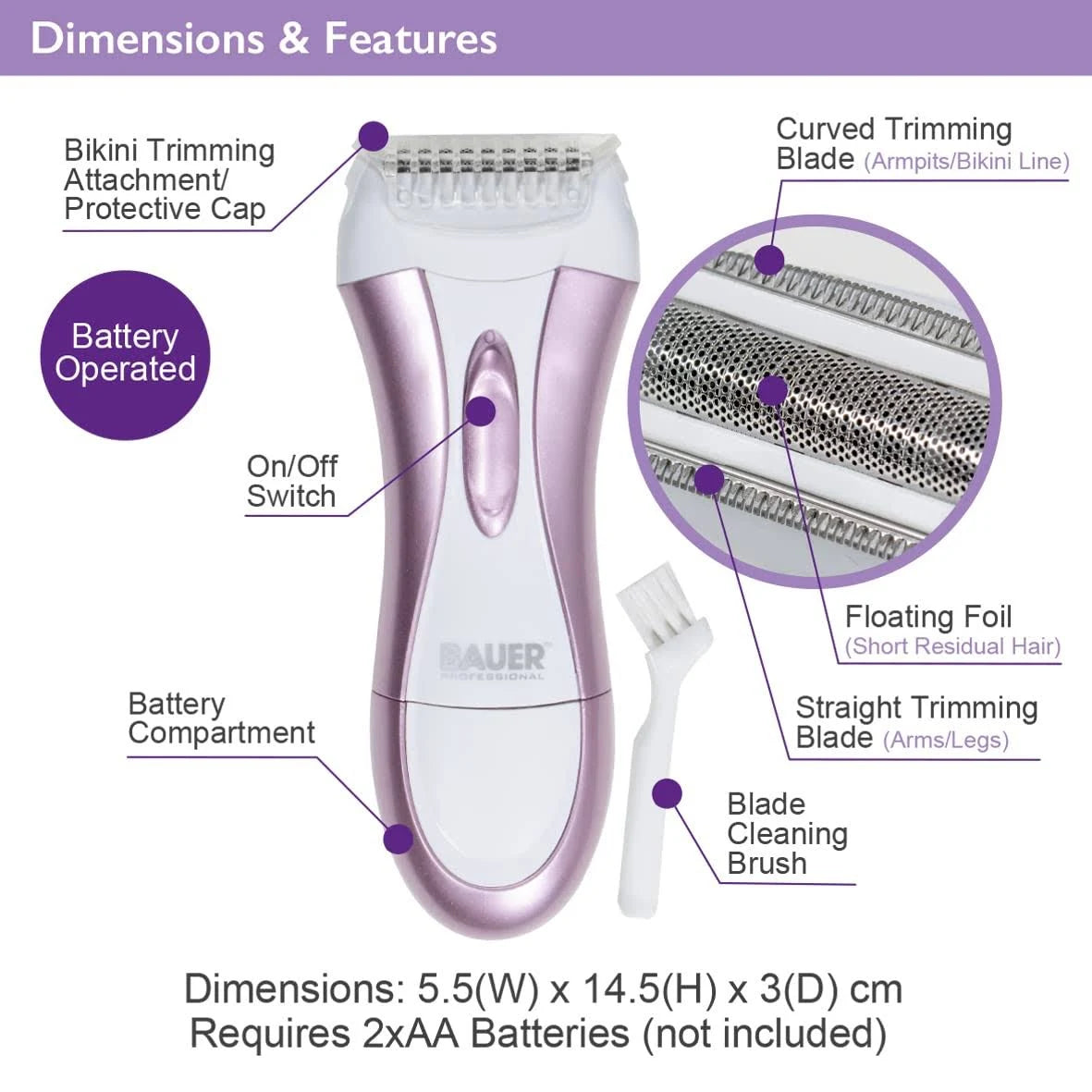 Bauer Soft & Smooth Lady Shaver