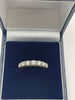 18CT GOLD DIAMOND RING SIZE - o