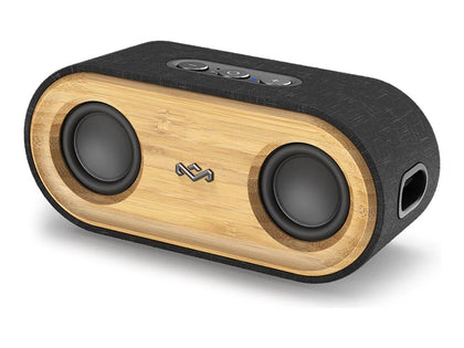 House of Marley Get Together 2 Mini Portable Bluetooth Speaker - Black & Brown