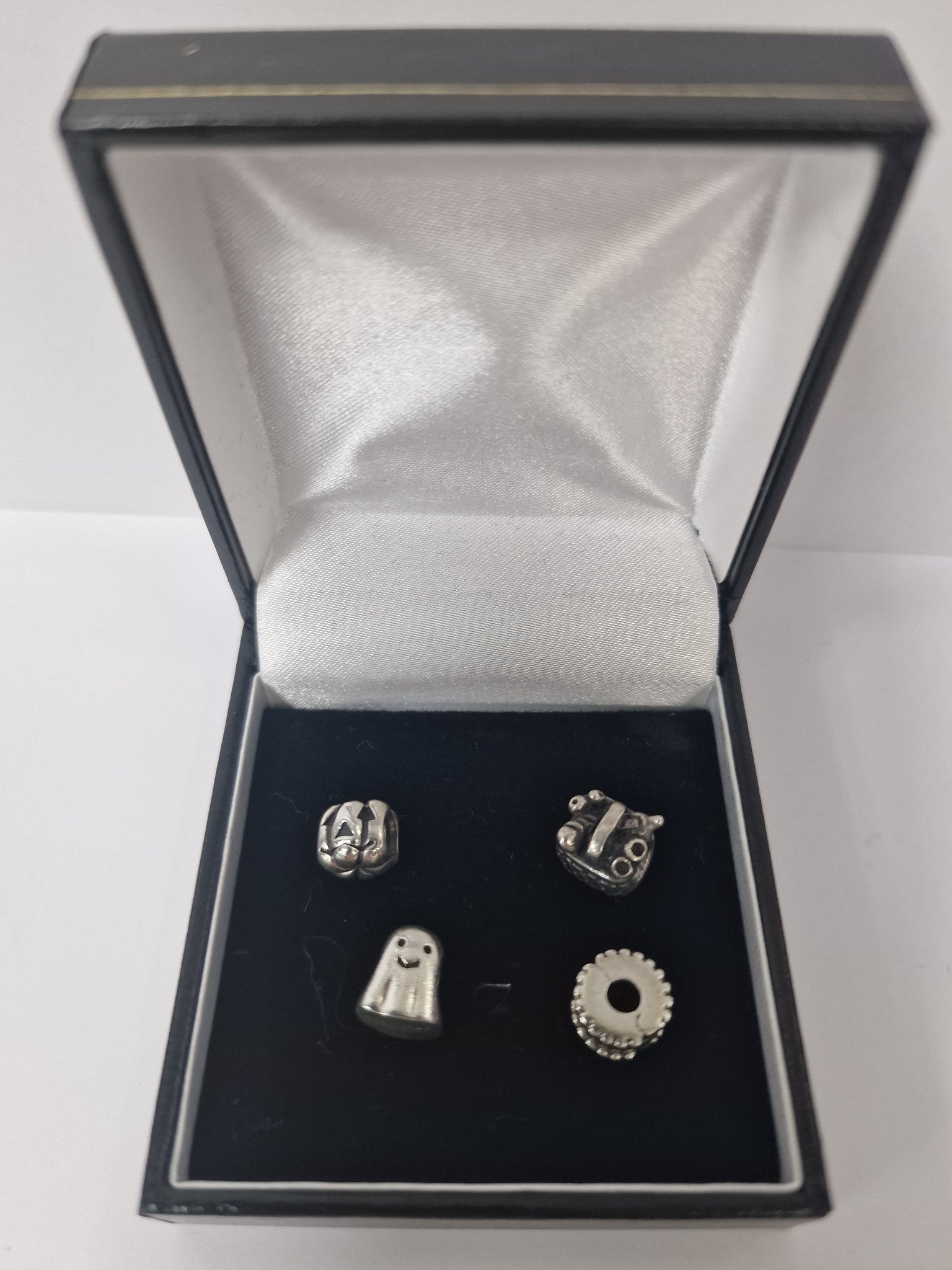 Silver SPOOKY 4 Charm Bundle ALE