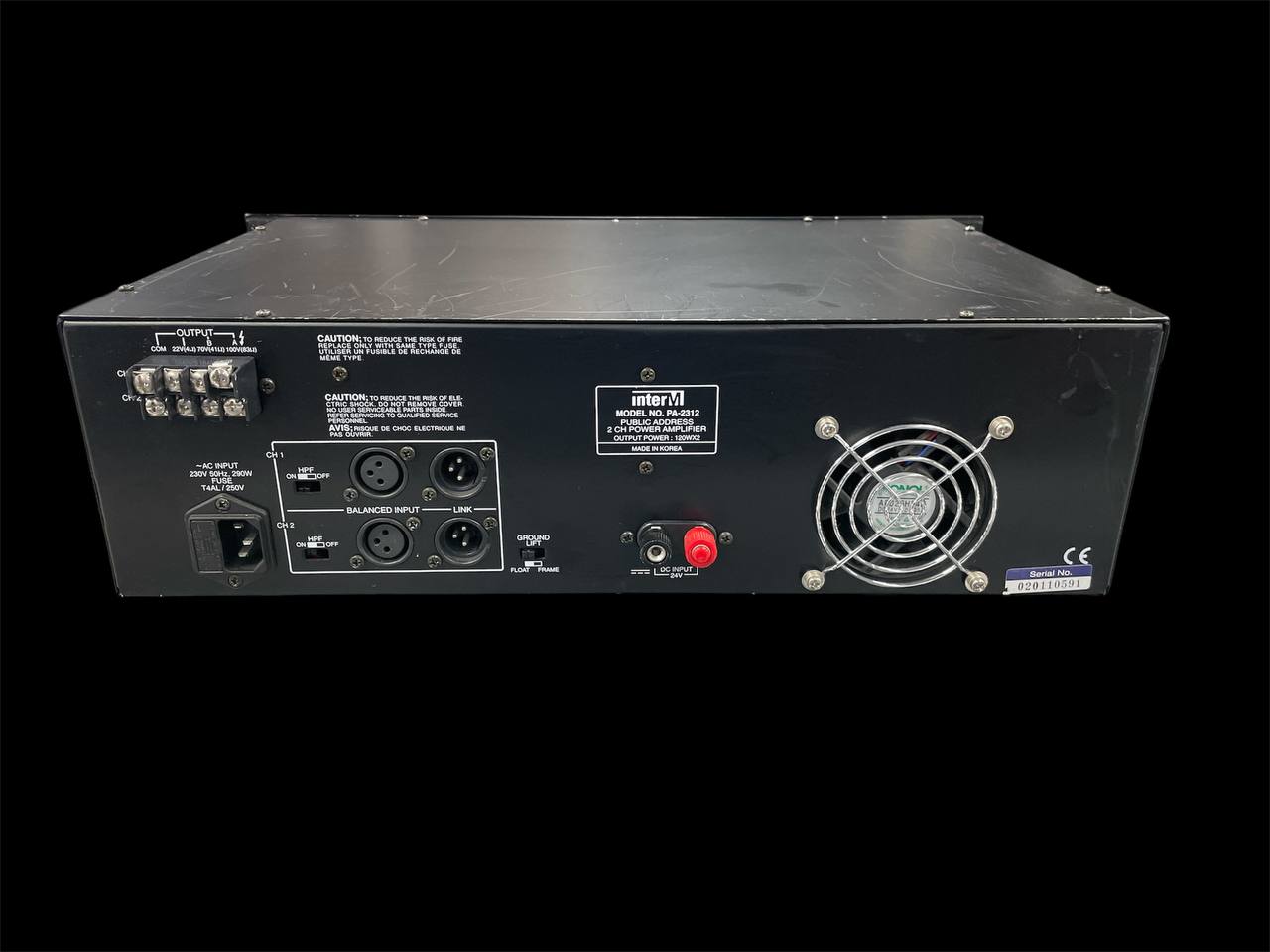 PA -2312 PUBLIC ADDRESS SYSTEM  ** Collection Only - Wythenshawe **