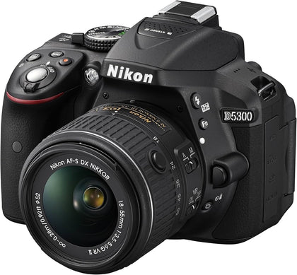 Nikon D5300 Digital Camera with AF-P 18-55mm 1 : 3.5-5.6G VR Lens