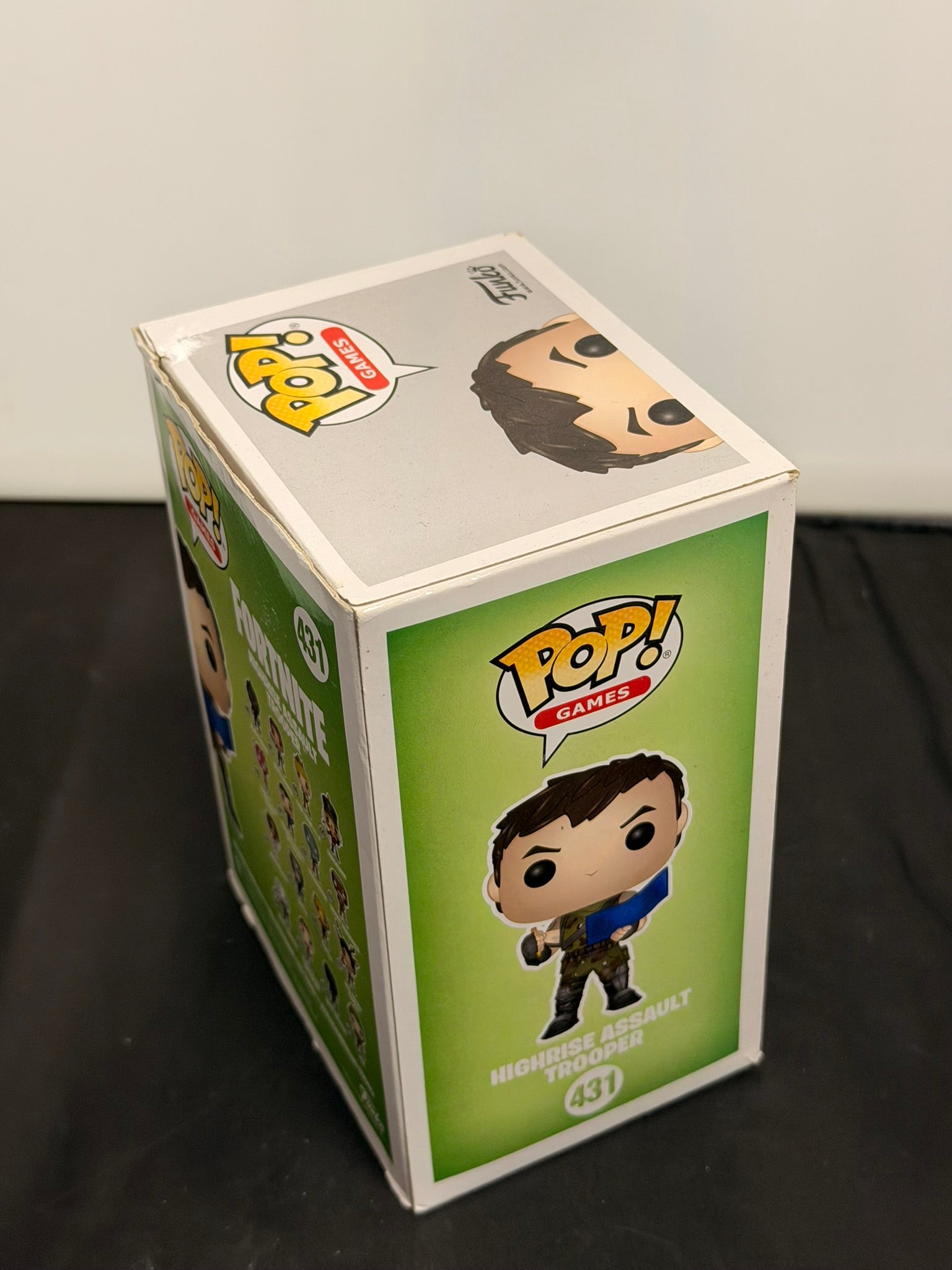 funko pop fortnite 431 highrise assault trooper