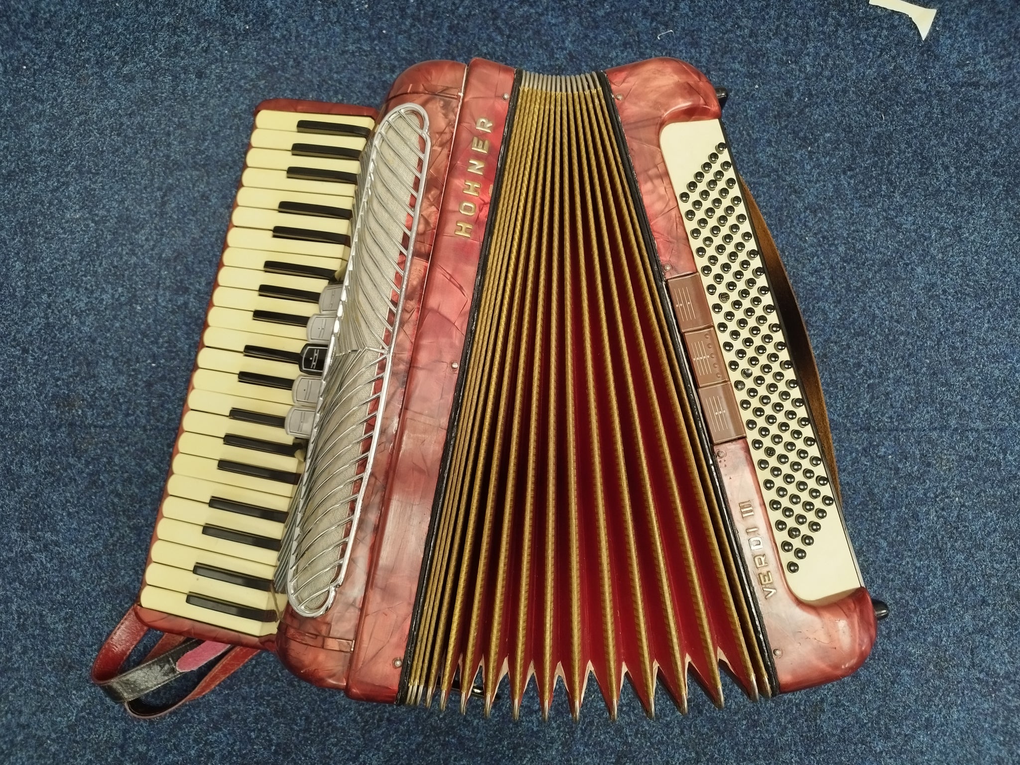 Hohner Verdi III accordion Collection Only Boston