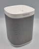 Sonos Play 1 white Wireless Speaker unboxed (cracked on top panel)