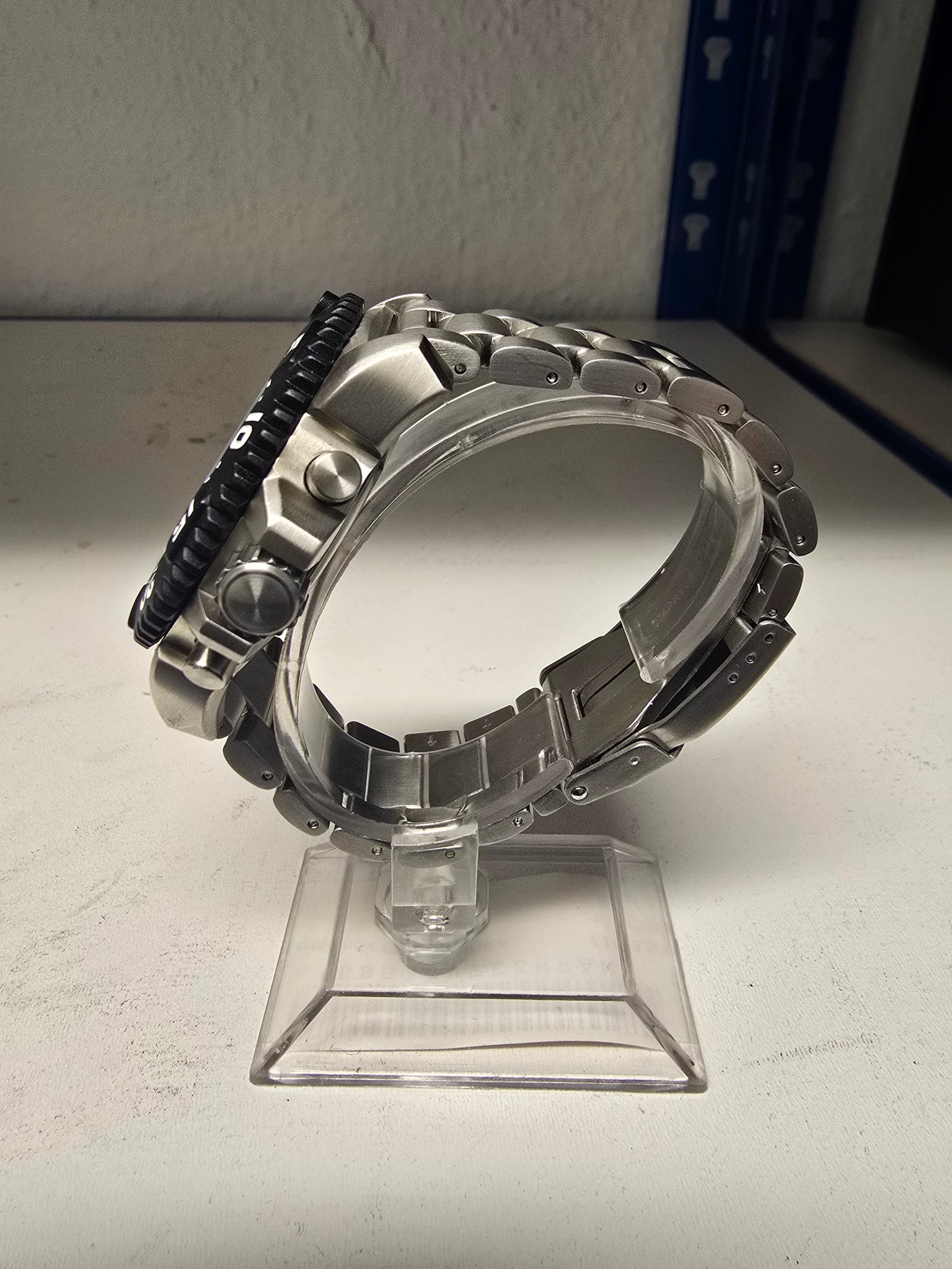luminox navy steel chronograph watch