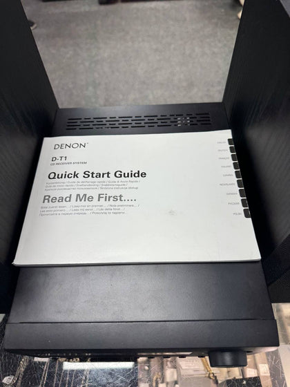 Denon D-t1 Micro Hi-fi System With 2 Speakers ** Collection Only - Wythenshawe **