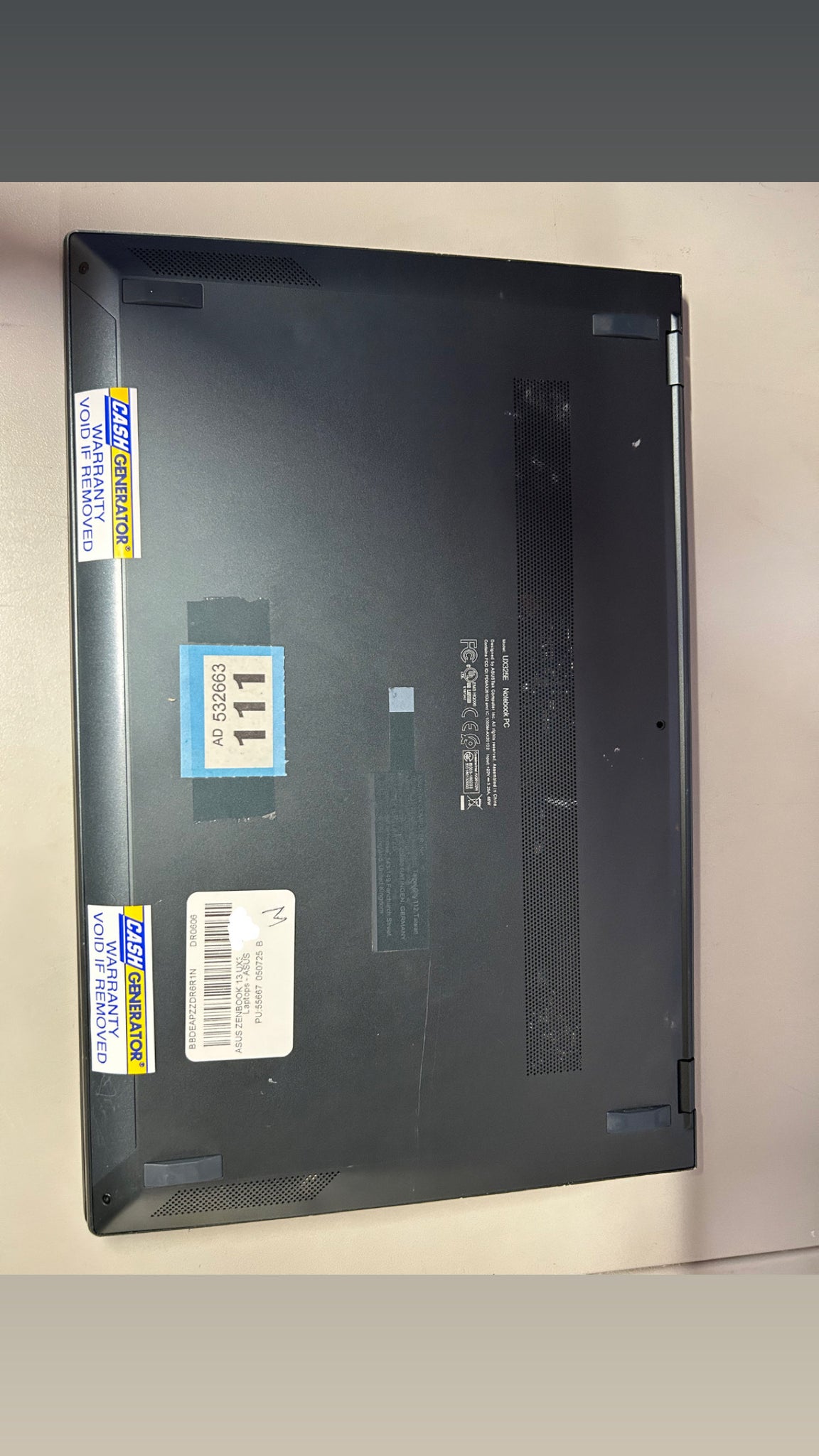 Asus Zenbook 13-UX325E i5-1135g7 8GB Ram 512GB SSD