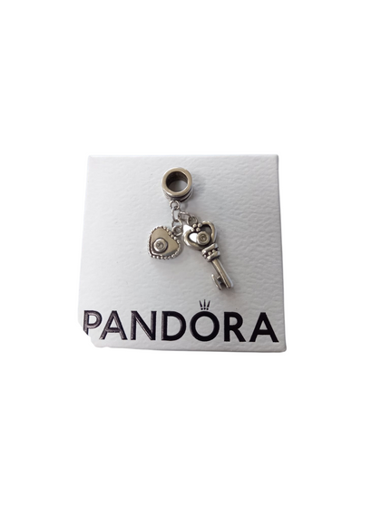 Pandora Charm-Heart Lock And Key