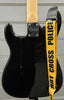 ** Collection Only ** Squier by Fender Stratocaster Electric Guitar, Laurel Fingerboard, White Pickguard, Black