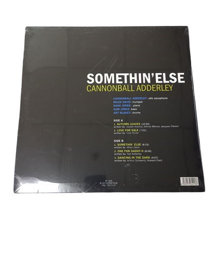 Cannonball Adderley - Somethin' Else - LP