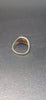 9CT Yellow Gold Flat Signet Ring - Size S - 3.62 Grams