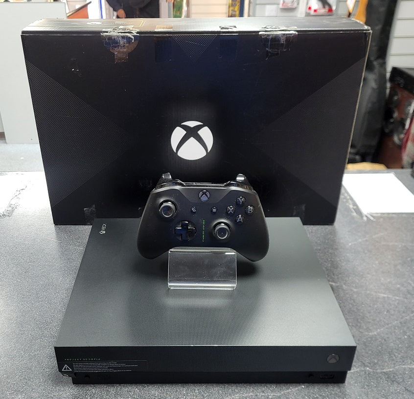 Xbox One X Console (Project Scorpio) - 1TB - Black - Boxed