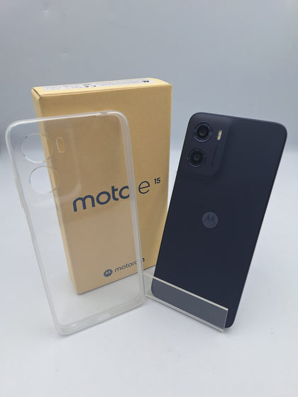 **BRAND NEW** Motorola moto E15 64GB blue smartphone unlocked BOXED