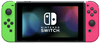 Nintendo Switch MOD.HAC-001 (-01) Neon Green Pink Joy-Con's & Carry Case ** Unboxed **