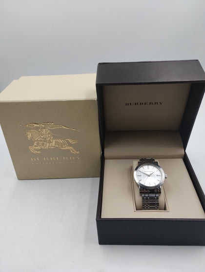 BURBERRY BU130 STAINLESS STEEL WATCH