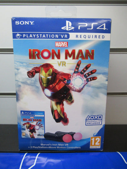 Marvel’s Iron Man Vr & Playstation Ps4 Move Controller Bundle - Get