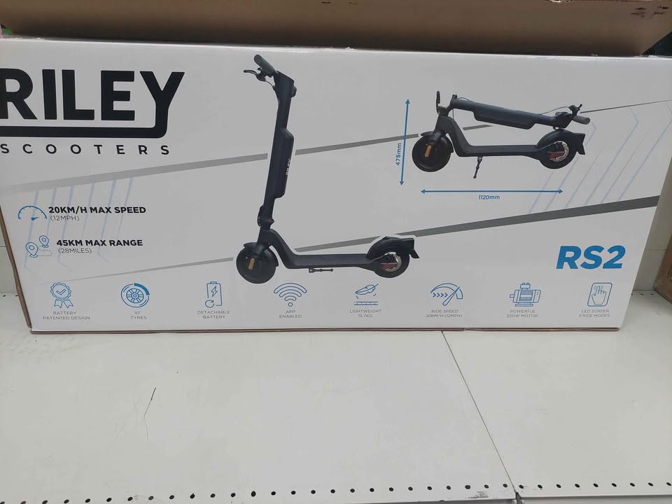 Riley Scooter RS2 *Brand New* 12mph 28 Mile Range Boxed