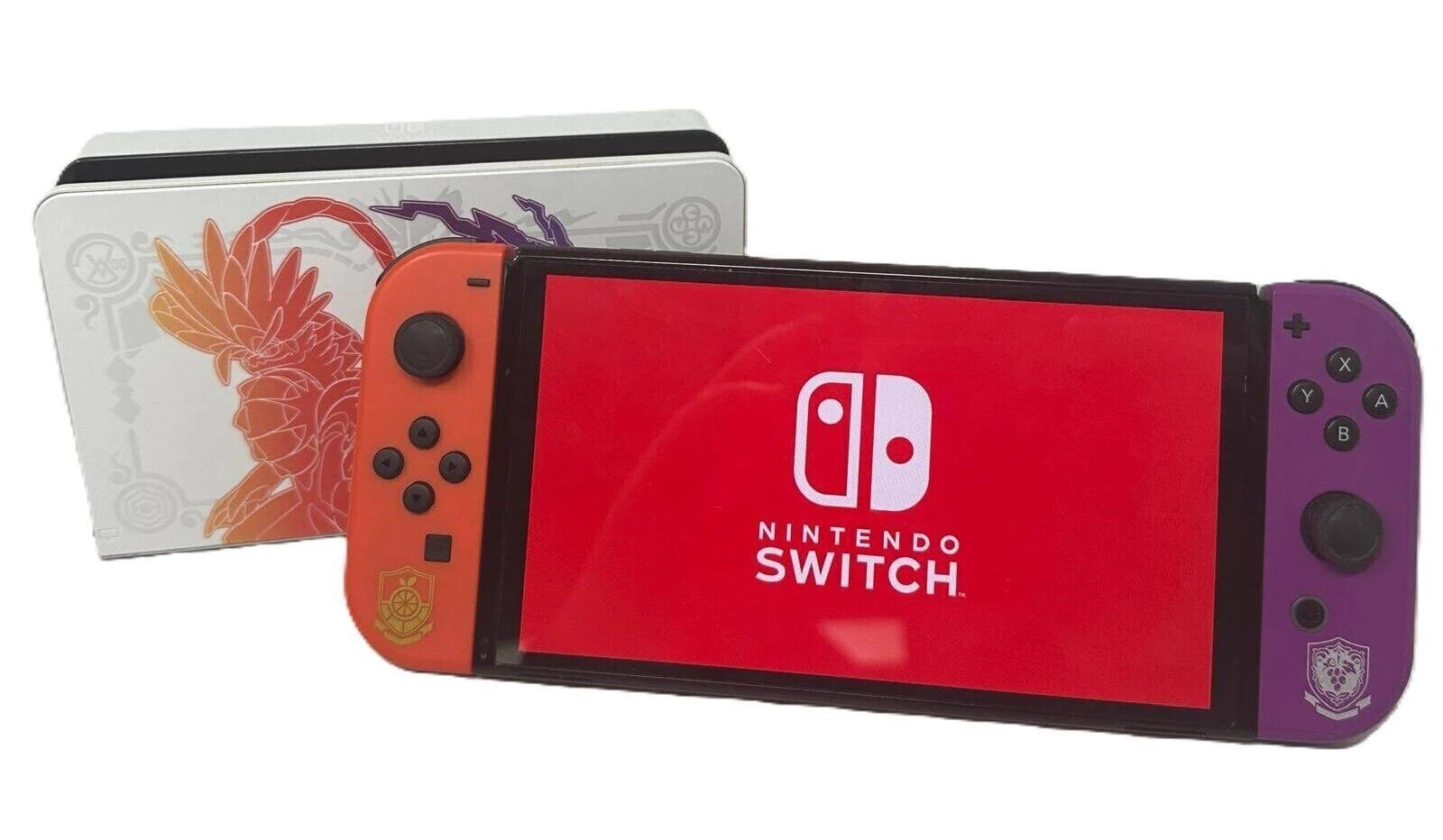 Nintendo Switch Oled Pokemon Scarlet And Violet Limited Edition Package