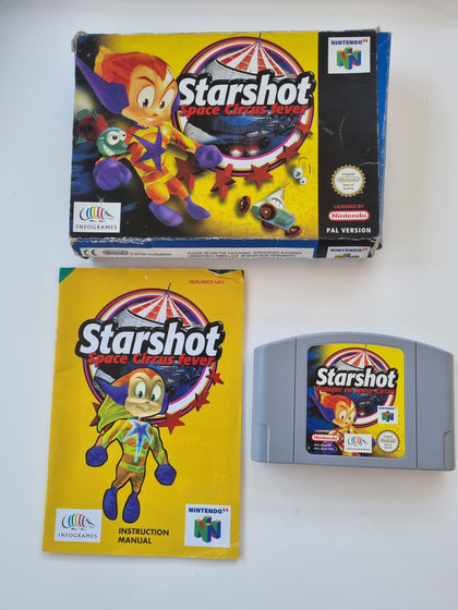 Starshot: Space Circus Fever (N64) - Boxed.