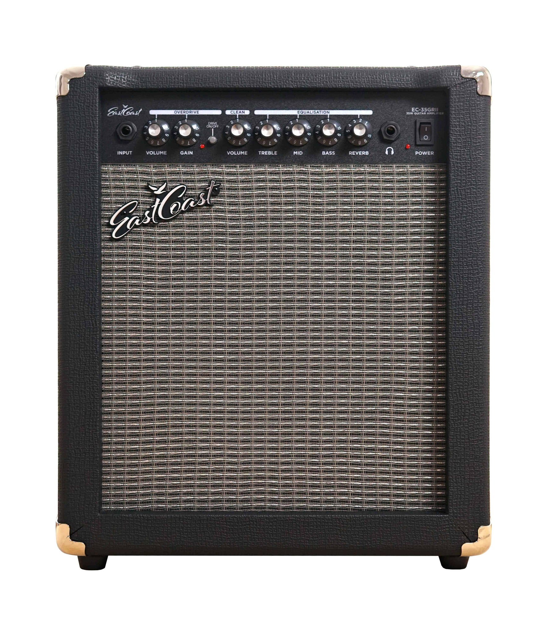 Eastcoast EC-35RGII 35 Watt Guitar Combo Practice Amp with Reverb