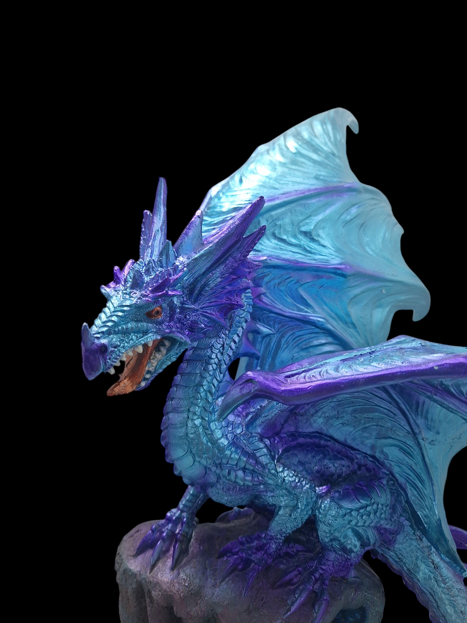 Blue dragon LED statute Decorative Ornament **BRAND NEW BOXED**