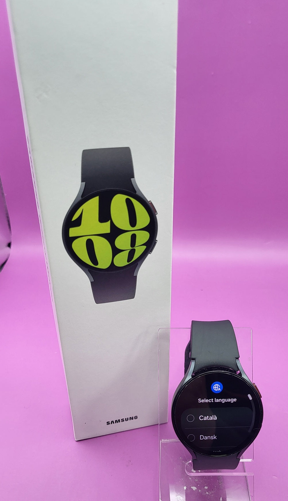 Samsung Galaxy Watch6 44mm BT (SM-R940) M/L Strap - Graphite, Boxed