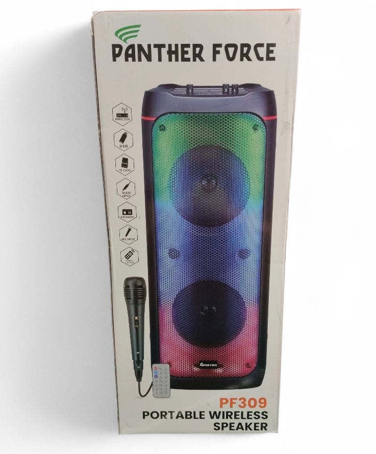 Panther Force PF309 20W Portable Wireless Speaker**Boxed in Brand New Condition** COLLECTION ONLY