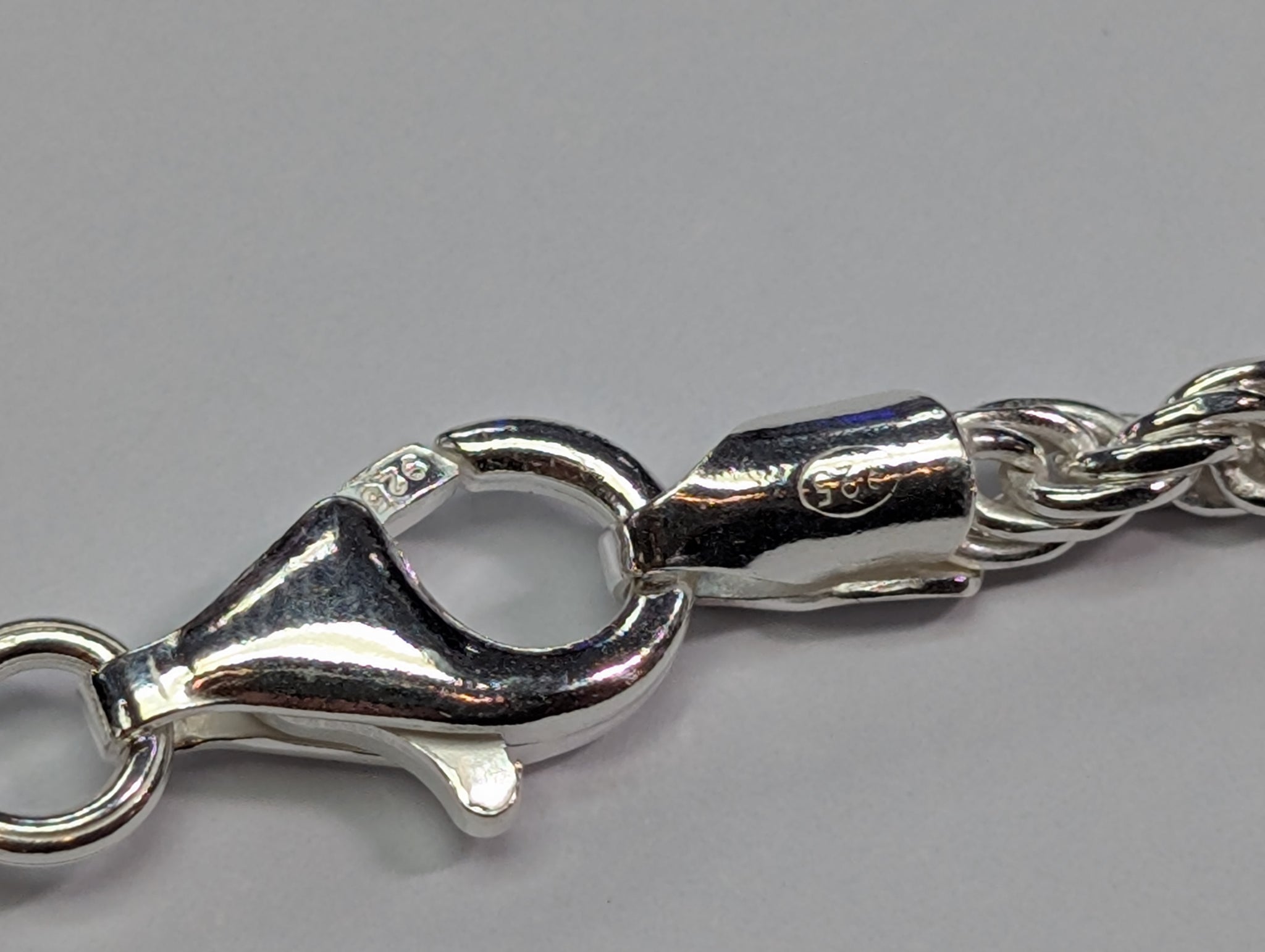 Brand New Silver 925 Rope Chain