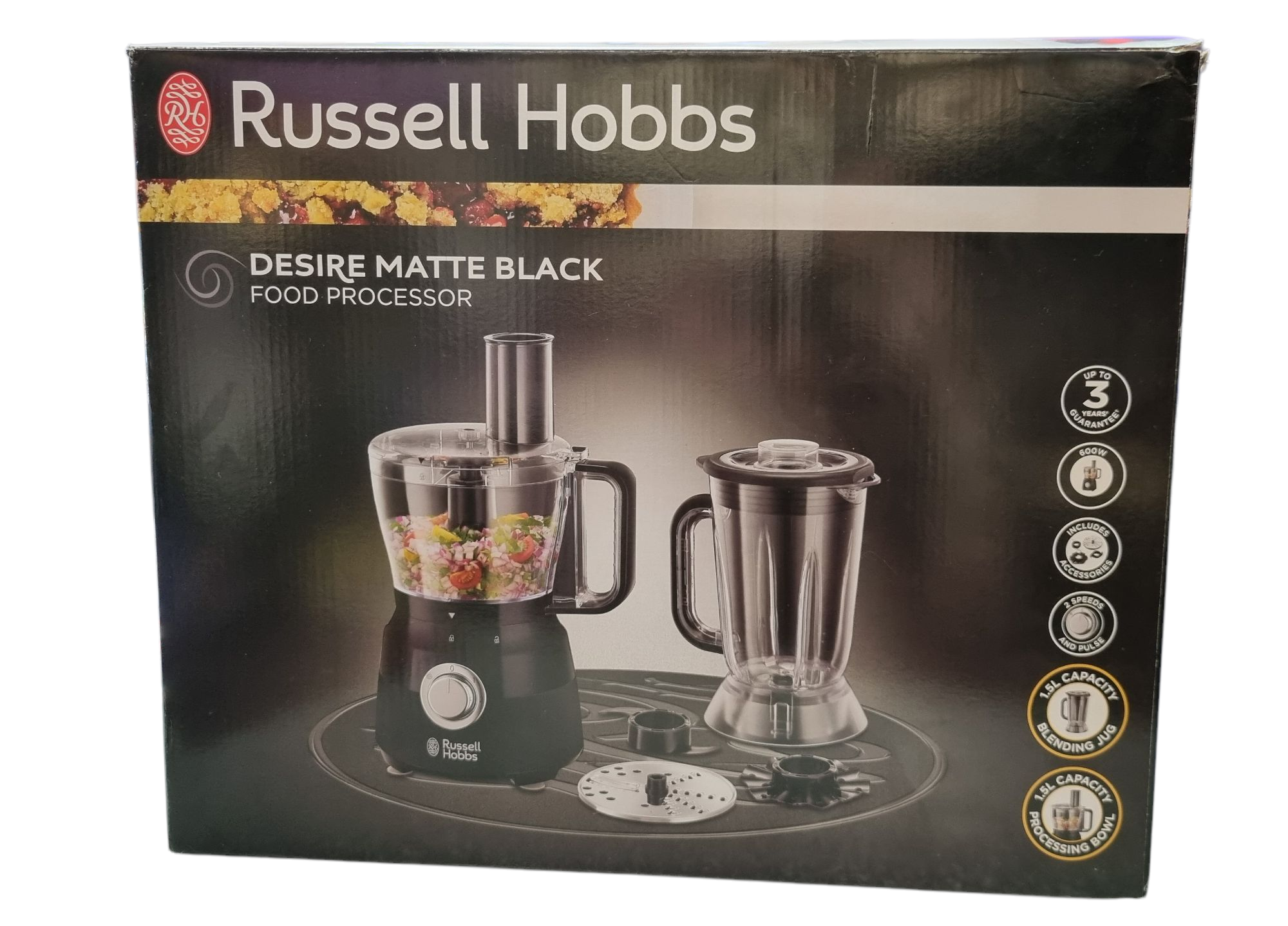 Russell Hobbs Desire 24732 Food Processor - Black