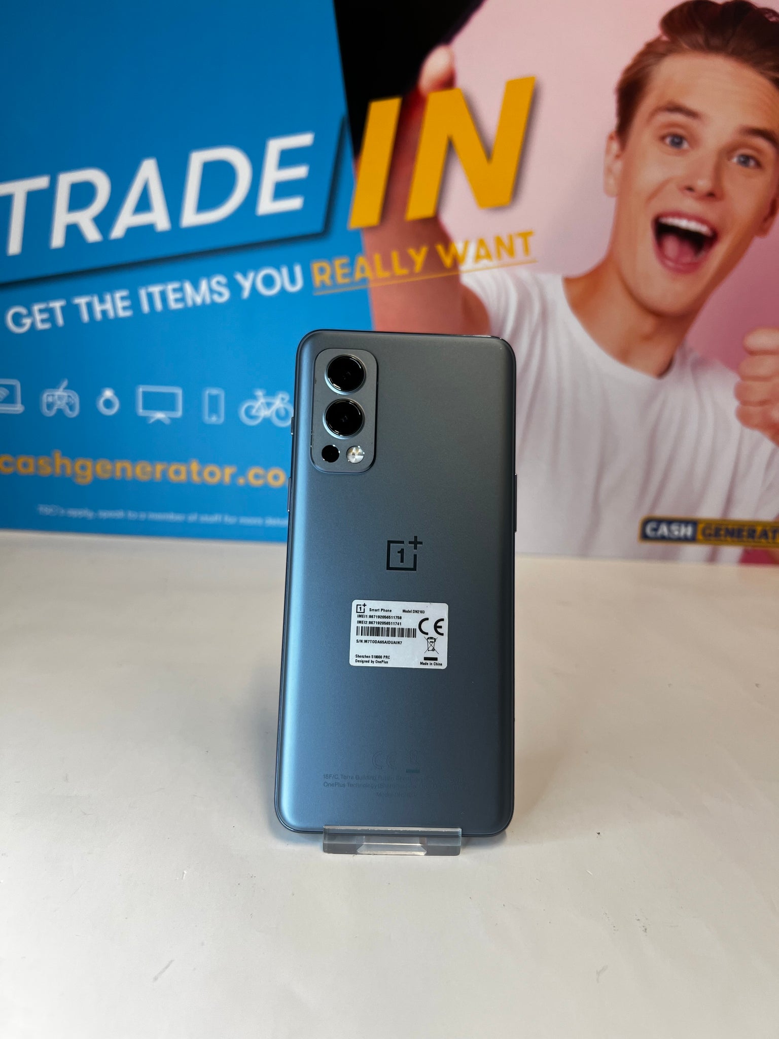 OnePlus Nord 2 5G 128GB- Grey- Unlocked