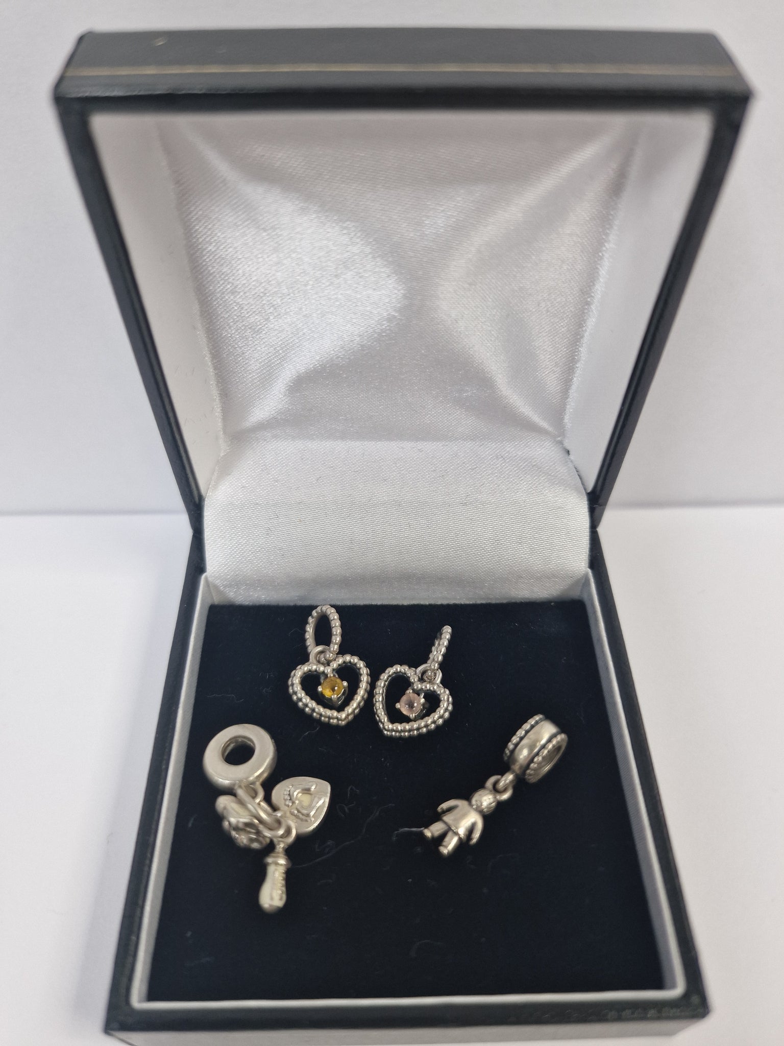 Silver 925 FAMILY 4 Charm Bundle