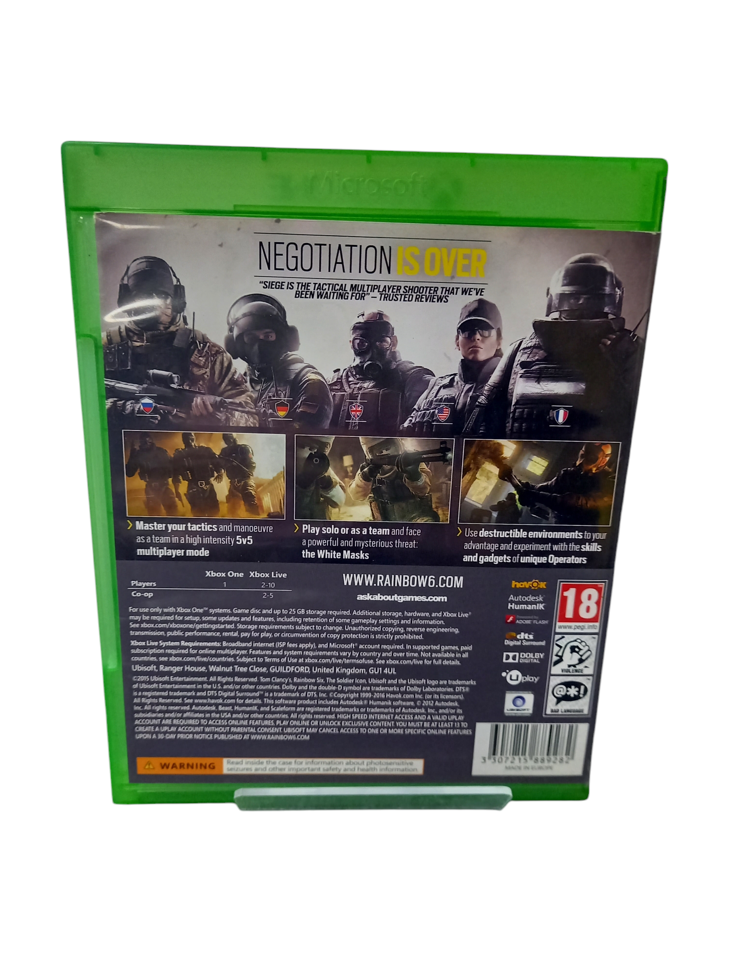 Tom Clancy Rainbow Six Siege - Xbox One