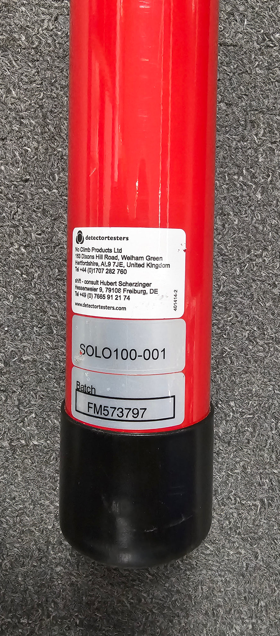 Solo 100-001 | Fiberglass 4 Section Telescopic Pole