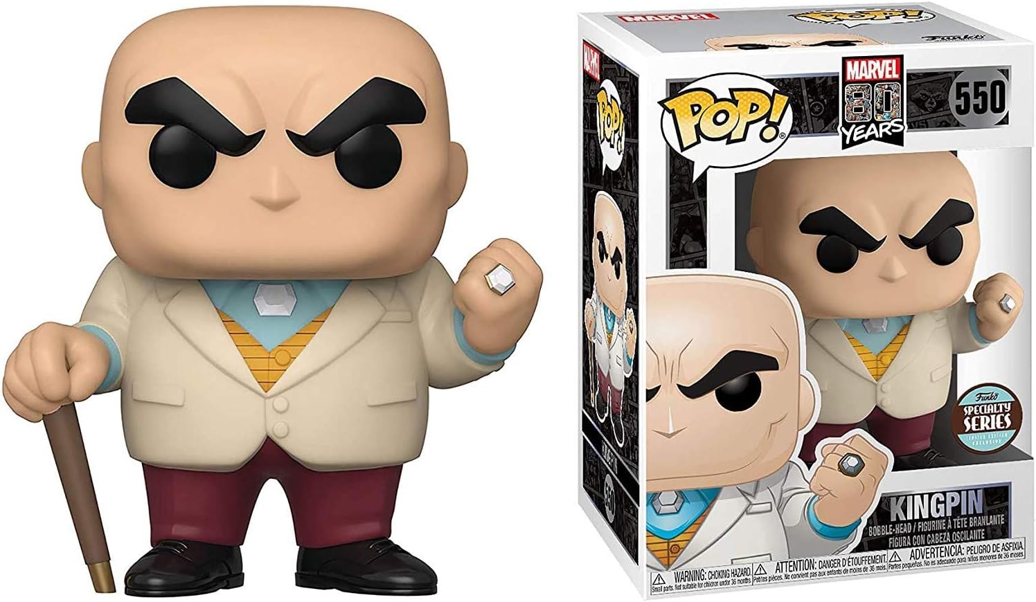 Funko Pop! Marvel: 80th - First Appearance: Kingpin Standard 550# **Collection Only**