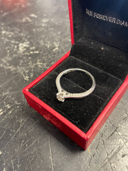 Forever Diamond Engagement Ring.
