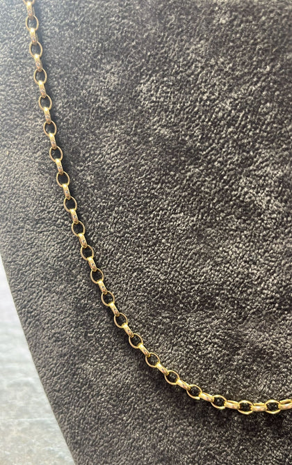9ct Yellow Gold Belcher Chain (13.5g)