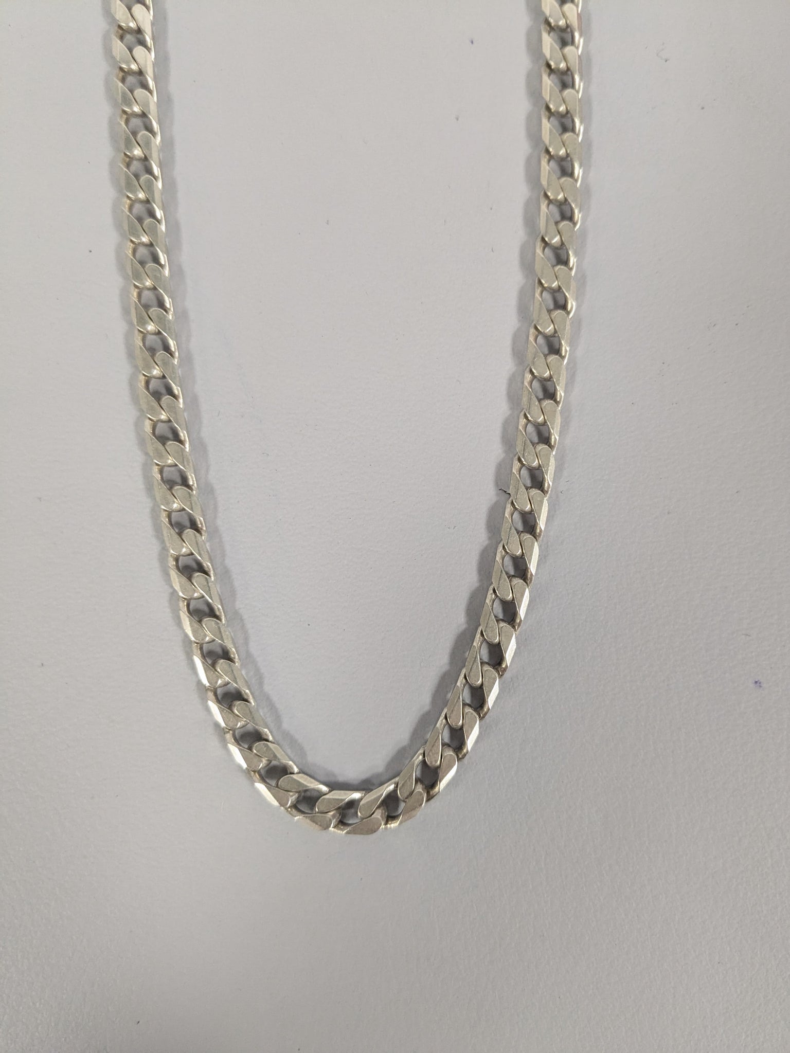 Silver 925 21" Curb Chain