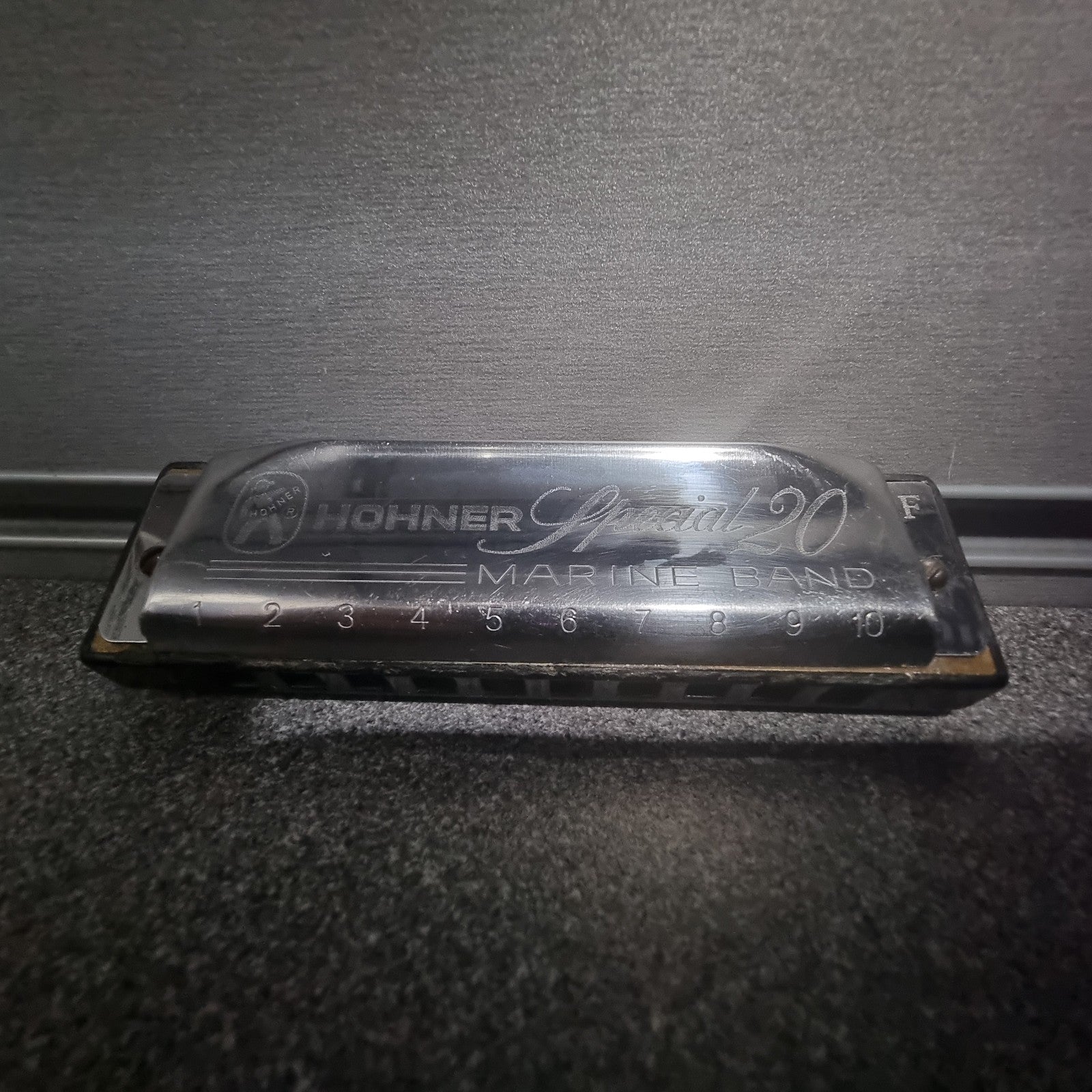 Hohner Special 20 Marine Band Harmonica - Key of F - Made In Germany 10 Hole