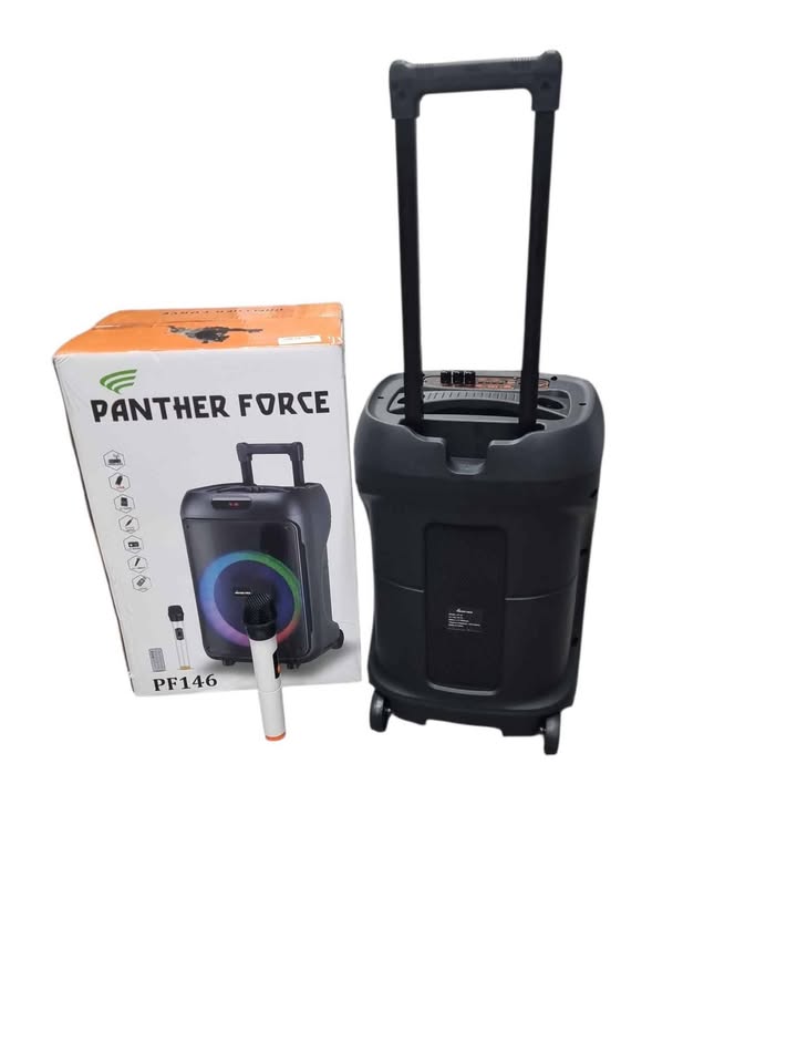 Panther Force PF146 Karoke Box Speaker - Bluetooth - USB - TF - AUX (Comes With Mic) **BRAND NEW**
