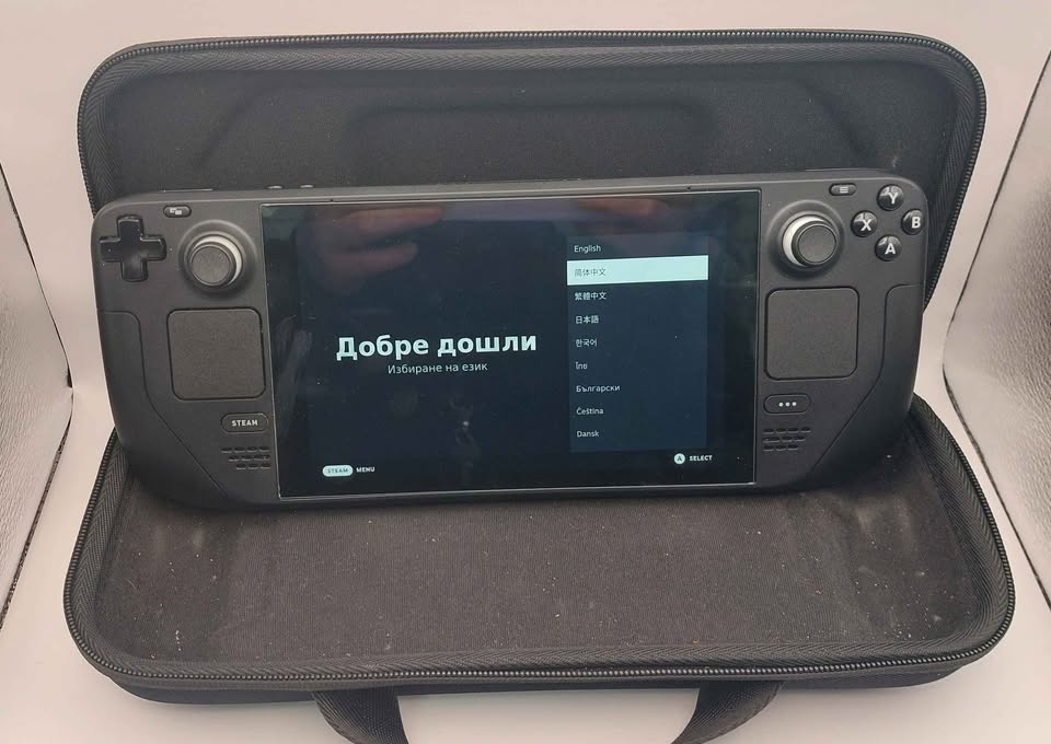 Value Steam Deck 512GB with black carry case
