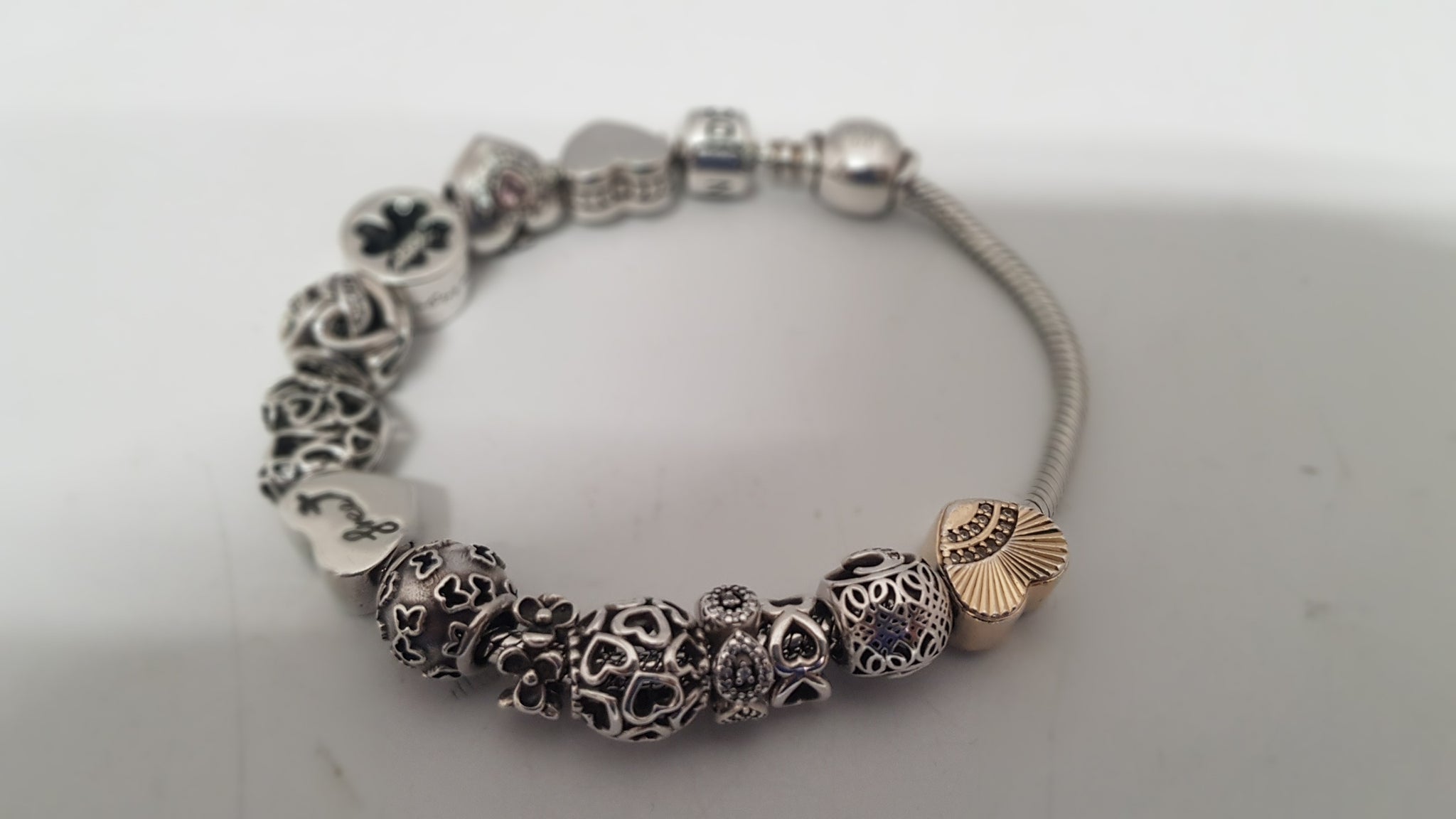 Pandora Bracelet and Charms