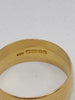 22CT Yellow Gold Plain Wedding Band Ring - Size Q - 6.47 Grams - Fully Hallmarked