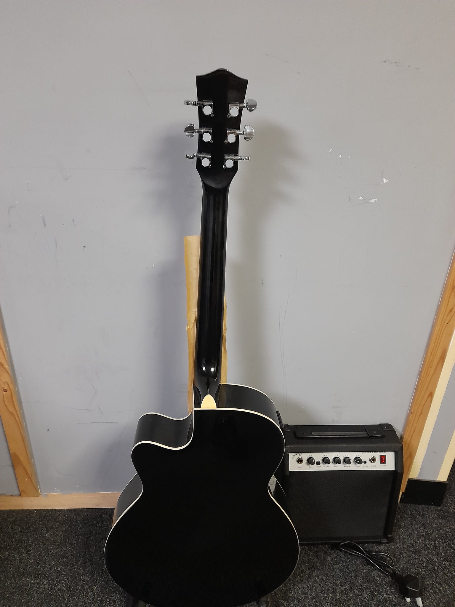 Johnny Brook Electro-Acoustic Guitar Kit, Black