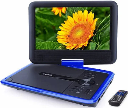 Iegeek 11.5'' Portable Dvd Player With Swivel Screen Region Free