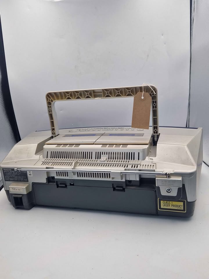 Panasonic RX-ED50 Retro 2000's Portable Stereo Boombox CD Cassette AM/FM Radio