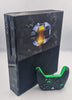 Microsoft Xbox One 500GB Console with halo skin and power A wired controller unboxed with all leads