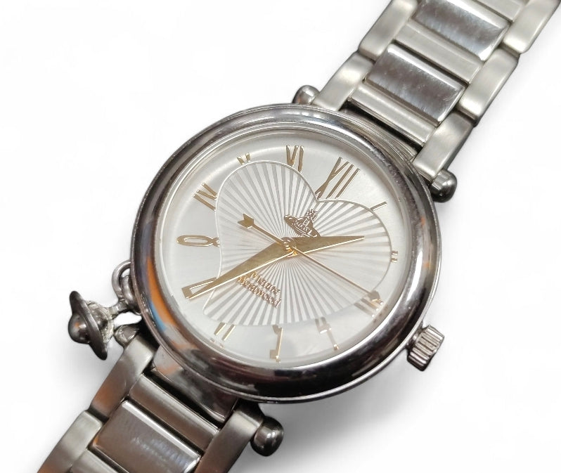 Vivienne Westwood Ladies Orb Watch VV006SL( SPARES or REPAIR )**Boxed**