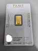 PAMP VERSISCAN Certified 999.9 prof 22ct 916 2.5G Gold Bar